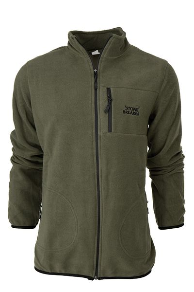 Oppland Ανδρικό φούτερ Winter Fleece - Άνετο κατά της πηκτικής με φερμουάρ, τσέπες και κυρίαρχο γιακά
