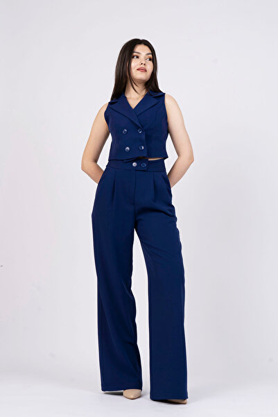 MissVina Set pantaloni vestă 1103