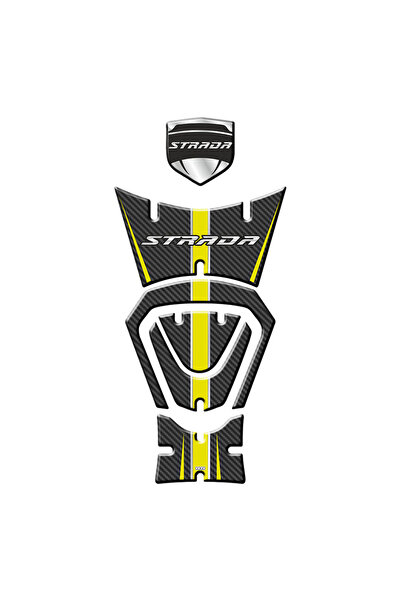 GOGOPREMİUM MONDİAL STRADA 125 2022 - 2024 UYUMLU TANK PAD SET 006