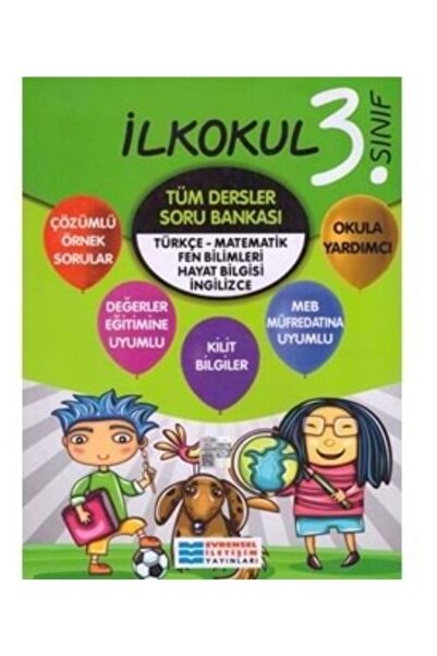 Evrensel İletişim Yayınları 3. Sınıf Tüm Dersler Soru Bankası