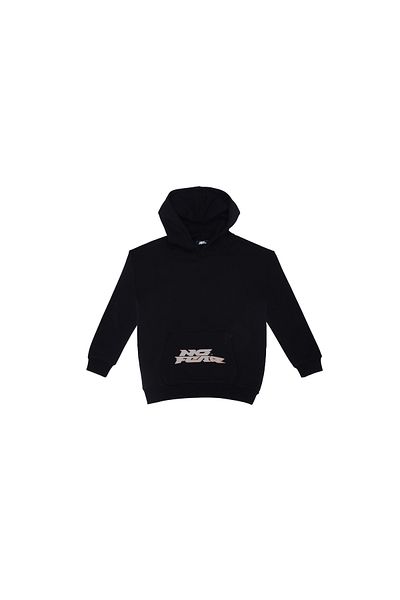 No Fear Boy's Black Hooded Sweatshirt