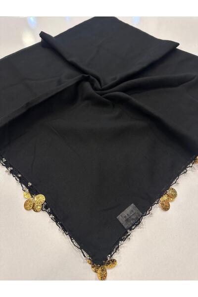 Bursa Yemenisi Pullu el oyalı yazma eşarp çeyizlik 100x100