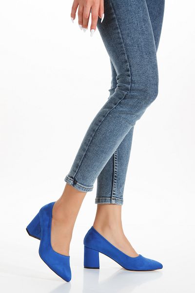 DARUGA Pantofi de rochie de seară foarte eleganti, scurti, cu toc gros