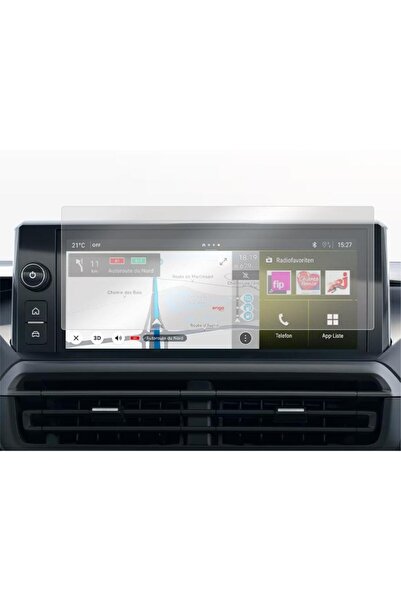 Engo واقي شاشة أوبل زافيرا غير لامع 10 بوصة شفاف للوسائط المتعددة