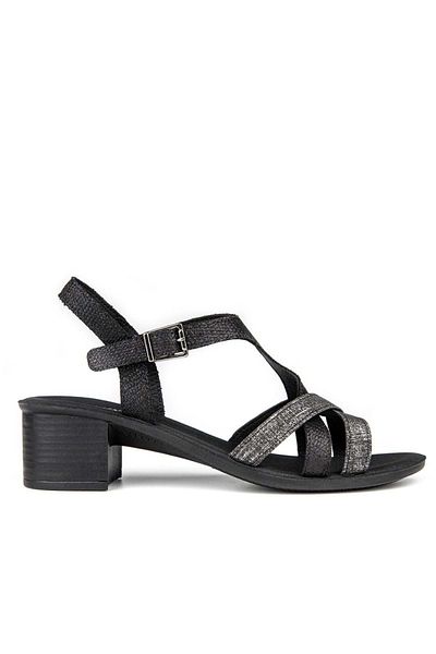 Muya Black Demy Anatomical Sole Women's Sandals