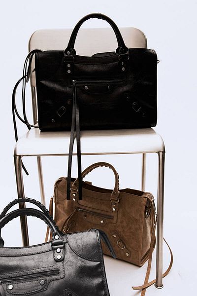 BE BLUE Sleeve Bag with Black Stimm Detail
