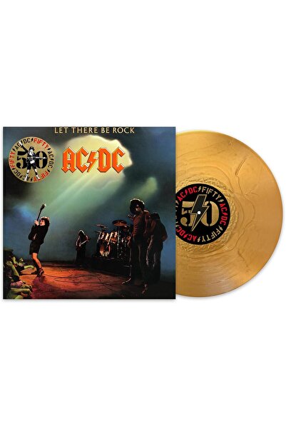 Sony Music YABANCI PLAK - AC/DC - Let There Be Rock (50th Anniversary - Gold LP)