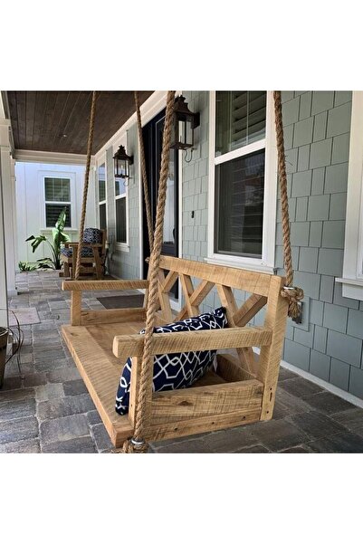 EL YAPIMI Lavande Mutlu Çiftler Salıncağı