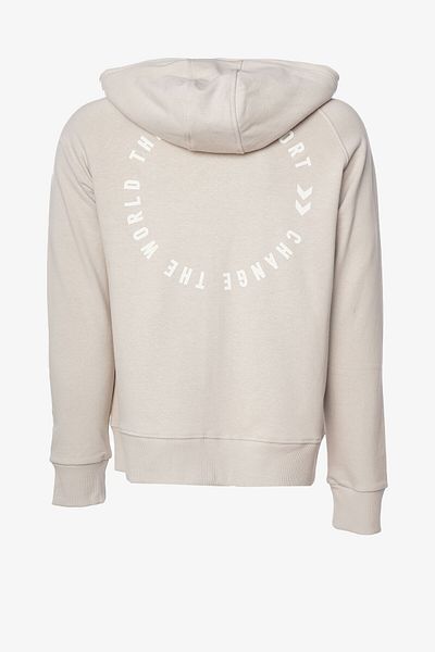 hummel Men's Beige Sweatshirt Hmlsean Zip -921827-8140