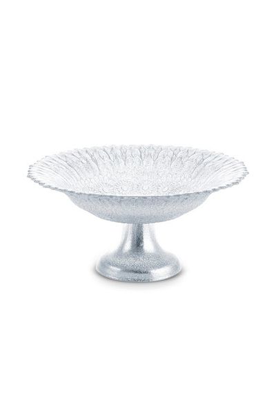 Karaca Bryan Silver 22 cm Decorative Standing Sugar Bowl