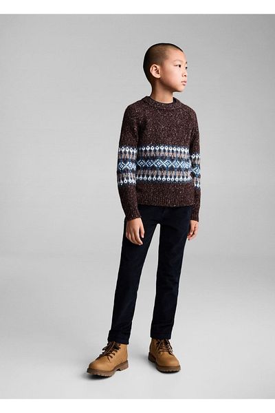 MANGO Kids Pulover Roșu Claret