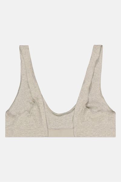 Etam Women Heather Non Padded Bra, Grey