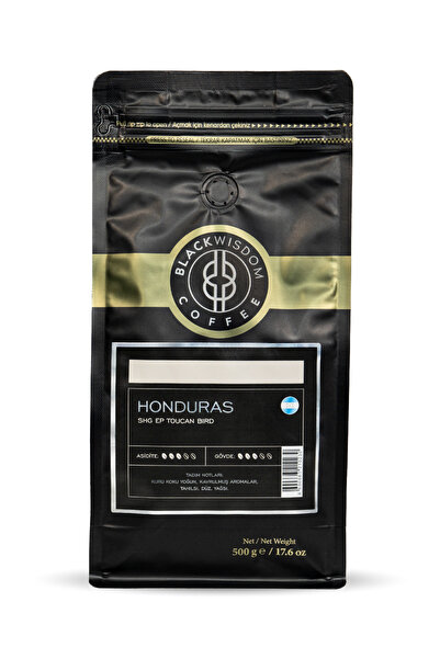 Black Wisdom هندوراس - Shg Ep قهوة الطيور الطويلة 500 جرام