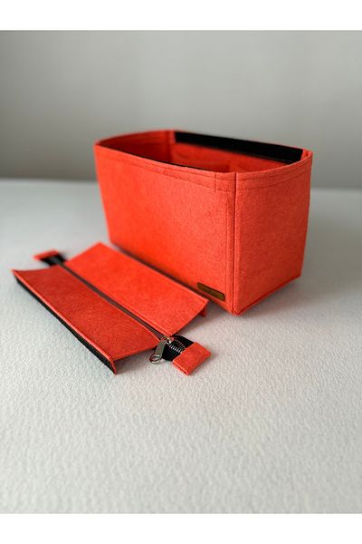 Keçelove B. Heur Tote Bag - Zipper Bag, Organizer Inside