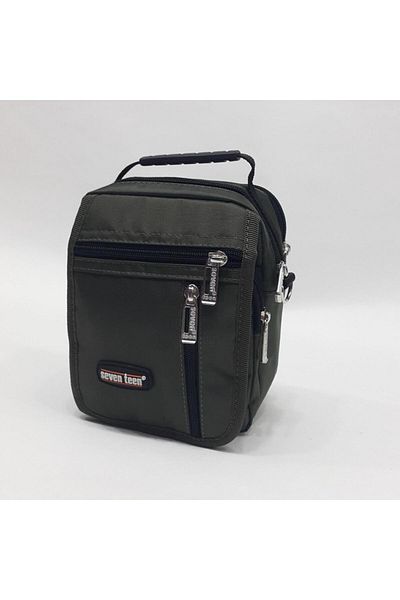 SEVENTEEN Medium Size Seventeen Khaki Color Men's Handbag