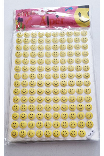 Modellino Kabartma Sticker Etiketler 30x17cm Emoji Kalp Hayvanlar Bayrak Meyv...