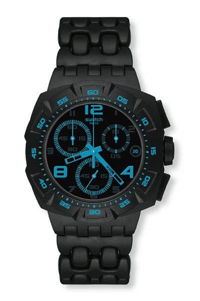 Swatch BLACK DUNES BLUE