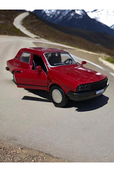 Nostaljik Lezzetler Metal Araba Çek Bırak Toros Bordo Sesli ve Işıklı ( 1/36 ...