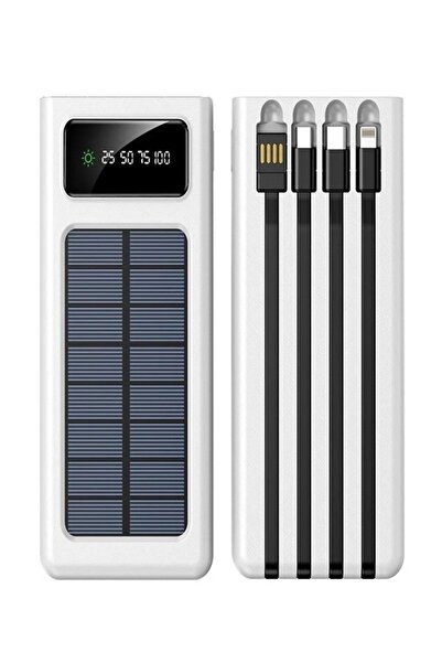çelikwork inspiring technology 20000 mAh Güneş Enerjili Powerbank 2 USB Type-...