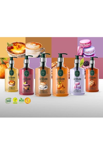 Eyüp Sabri Tuncer Eyüp Sabri Tuncer - Gluten Free Artisan Olive Oil Gourmet Liquid Soap Series 600ml X 6
