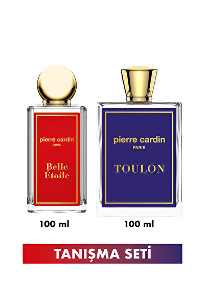 Pierre Cardin Belle Etoile Ve Toulon Edt 100 ml Kadın Erkek Parfüm Seti Stcc0...