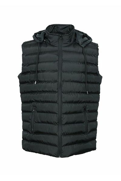 Sanalbolluk Hooded Men's Puffer Vest
