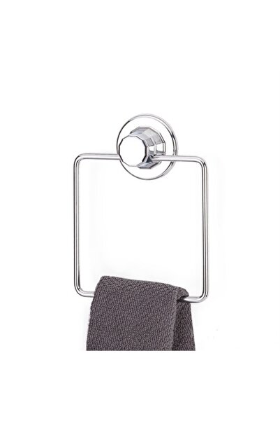 Evistro Banyo Tuvalet Havlu Askısı Krom Duvara Monte Vidalı Kare
