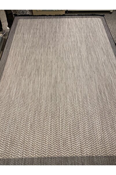 KARAR HALI Sisal Jüt halı siyah gri