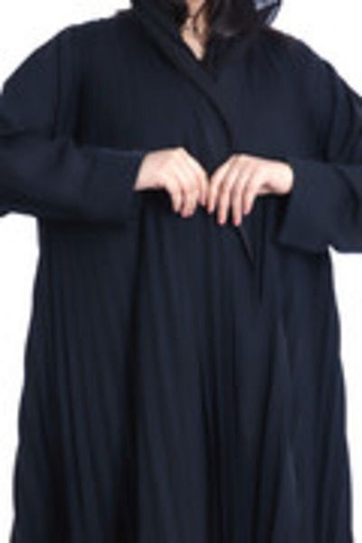 IKKXA Modern Abaya AIK4033 Black