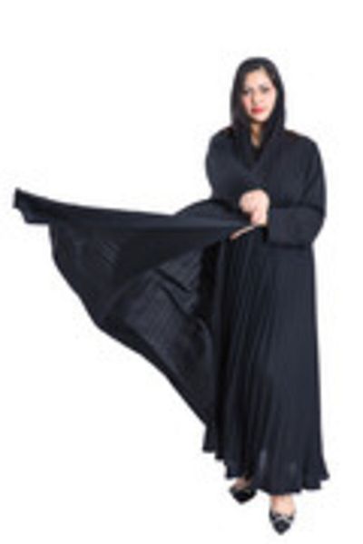 IKKXA Modern Abaya AIK4033 Black