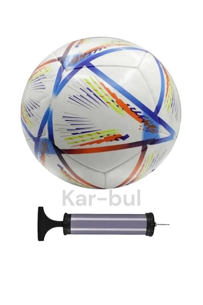 kar-bul Qatar Soccer Ball Astroturf Turf Field Sportsman Ball Pump J-P420