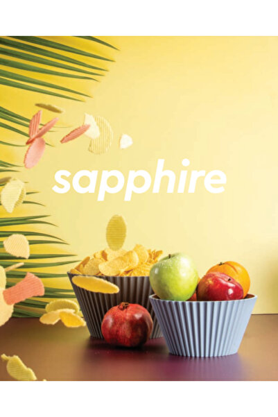 Bager Plastik Safir Mavi Kase 2 Lt