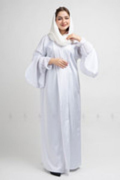 IKKXA Abaya AIK6022 White
