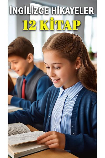 Language Publishers 12 كتاب قصة باللغة الإنجليزية -A.1 - A.2 للمبتدئين - المتوسط - الثالث المستوى -5. 6. 7. 8. فئة Qr مشفرة