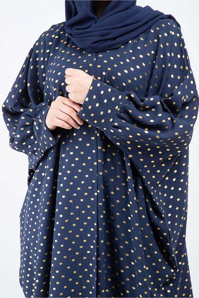 IKKXA Abaya AIK8004 Blue
