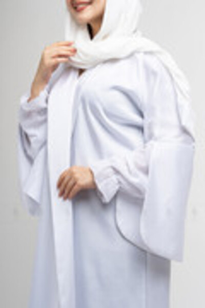 IKKXA Abaya AIK6022 White