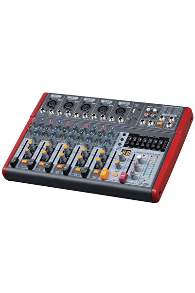 ODO Mz-802fx 8 Kanallı 99 Dsp Efektli Deck Mikser