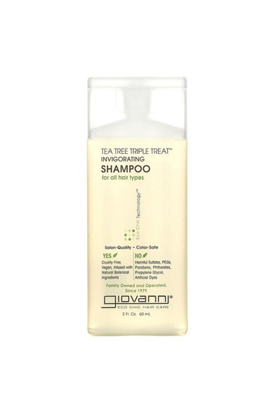 Giovanni Triple Treat Tea Tree Shampoo - 60ml