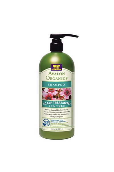 Avalon Organics Avalon Organics, Shampoo, Scalp Treatment, Tea Tree, 32 fl oz (946 ml)