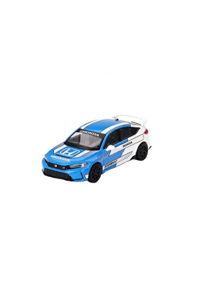 Çelik Mini Gt 1/64 Honda Civic Type R # 3 2023 Pace Car Blue