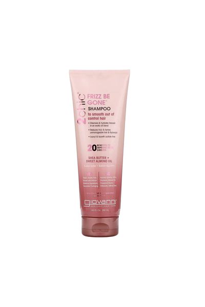 Giovanni Giovanni Smooth & Shine Shampoo for Unmanageable Hair, with Shea Butter and Sweet Almond Oil - 250ml