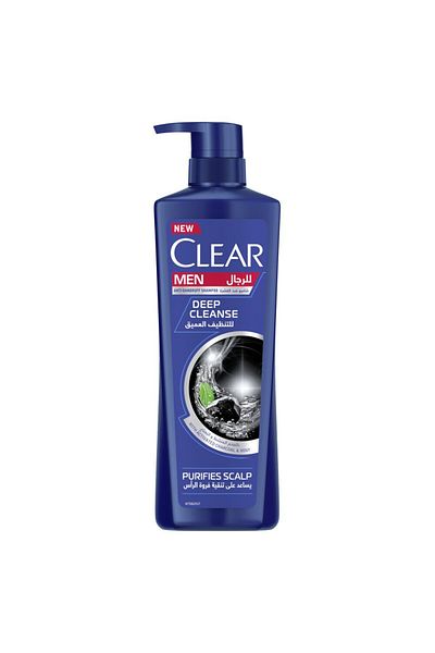 Clear - Deep Cleanse With Charcoal + Mint Shampoo - 700Ml