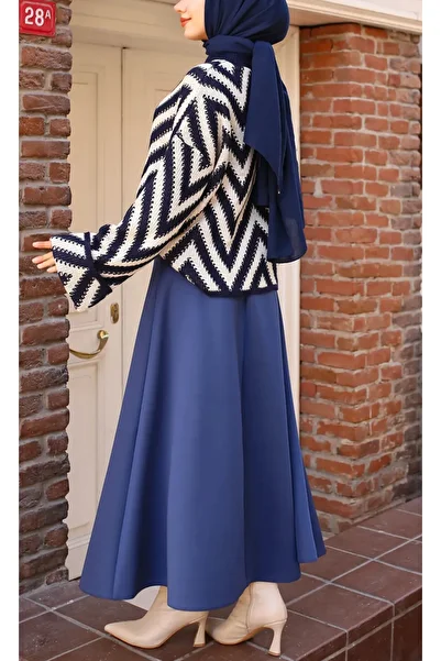 Butik Şenel Zikzak Sleeve Folded Sweater