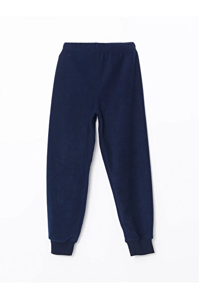 LC Waikiki LCW Kids Kırmızı Yılbaşı Temalı Polar Erkek Çocuk Pijama Takımı