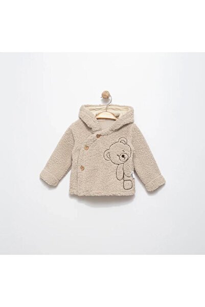 Trolly Kids Erkek Çocuk Ayıcıklı Peluş Hırka