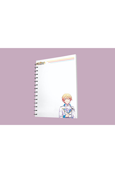 nihonwosekai 50 Sheets Hatsune Miku Colorful Pjsekai Project Sekai Anime A5 Boy Spiral Notebook Tenma Tsukasa