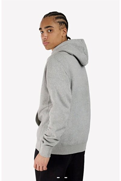 Nike Gri Erkek Kapüşon Yaka Baskılı Sweatshirt FN2634-063