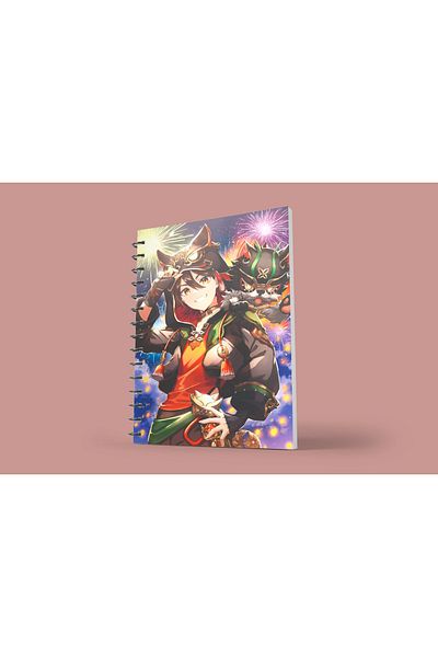 nihonwosekai Kinich Gaming Genshin A5 Boy Anime Notebook 50 Sheets