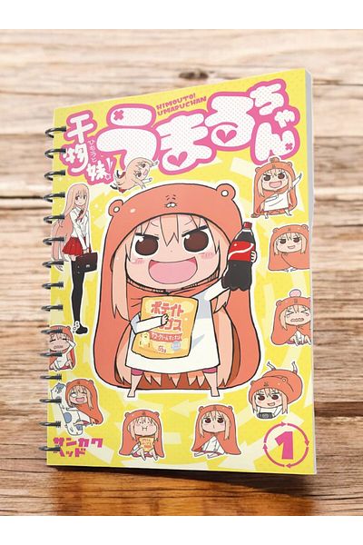 nihonwosekai Himouto Umaru Chan A5 Anime Spiral Notebook 50 Sheets