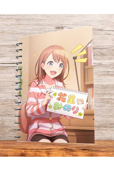 nihonwosekai 50 Sheets Hatsune Miku Colorful Pjsekai Project Sekai Anime A5 Boy Spiral Notebook Hanasato Minori